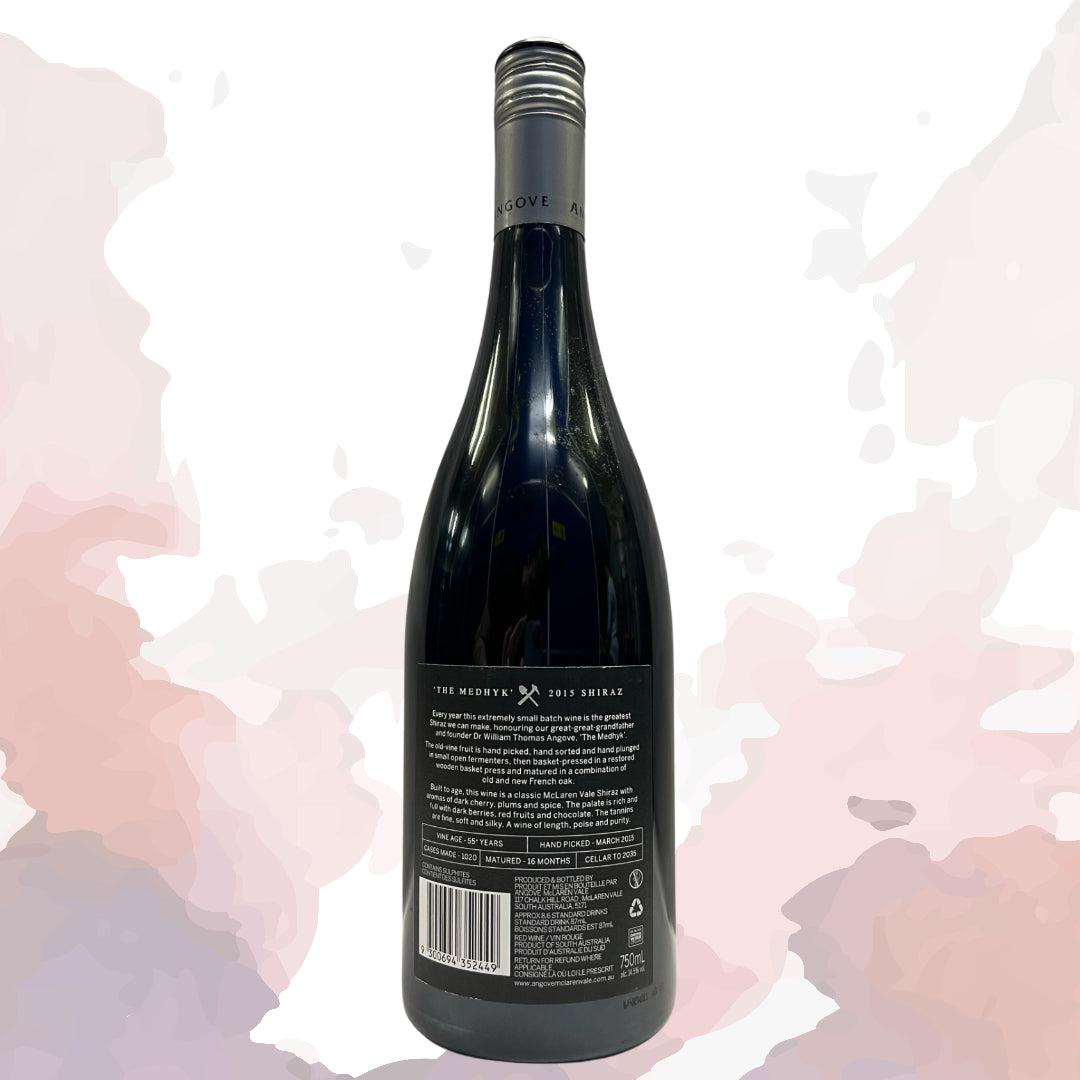 Angove The Medhyk Shiraz Divine Liquidity