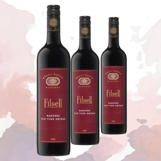 Grant Burge Filsell Shiraz 3 Bottle Vertical 2014, 2015, 2016