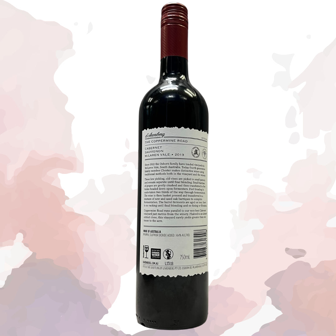 D'Arenberg Coppermine Road Cabernet Sauvignon 2013