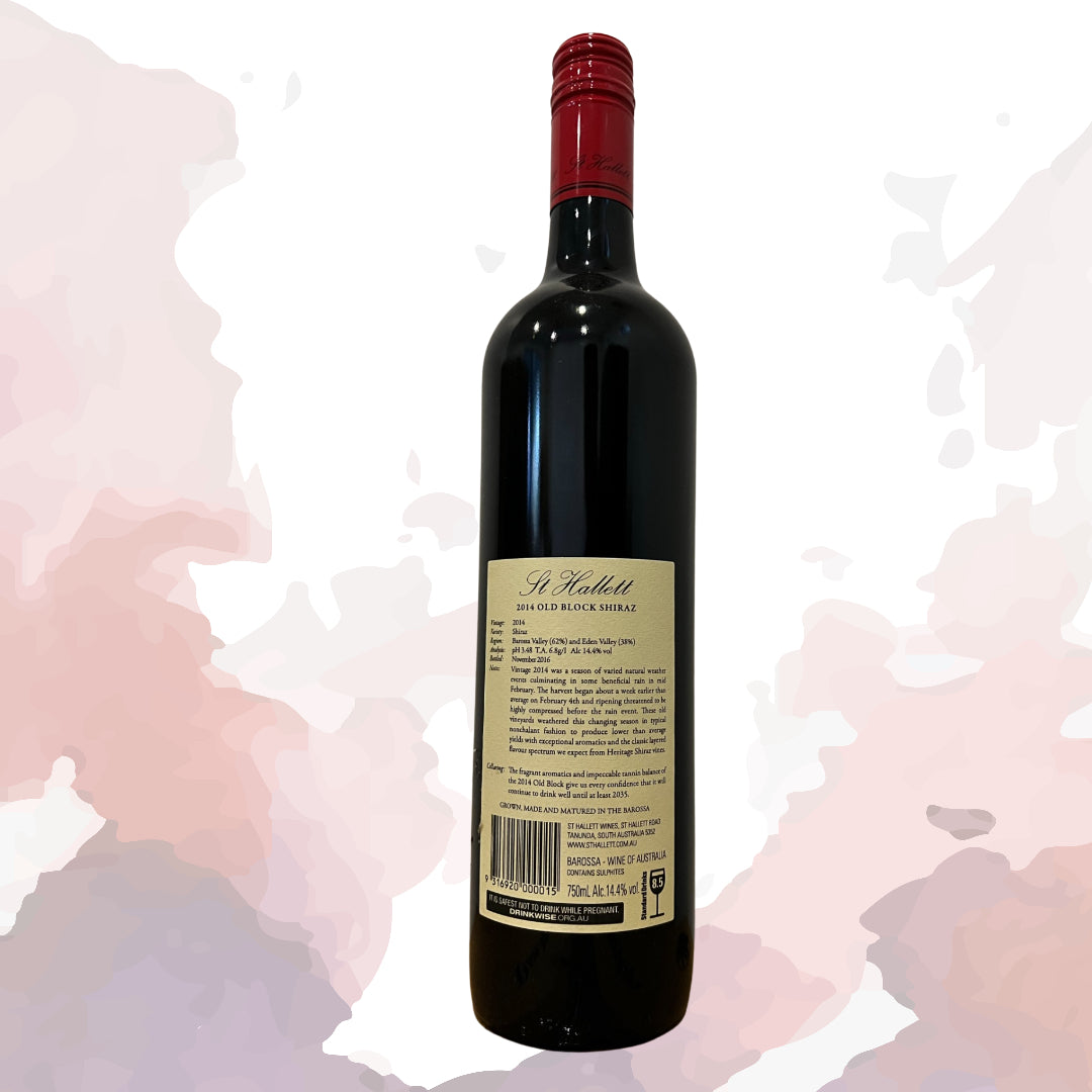 St Hallett Old Block Shiraz 2014