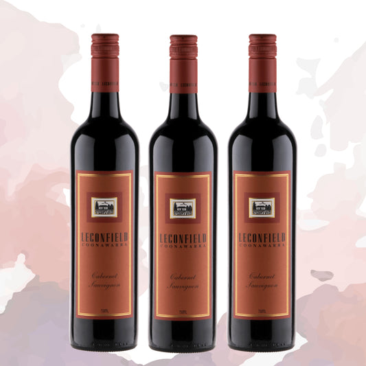 Leconfield Coonawarra Cabernet 3 bottle Vertical 2014, 2015, 2016