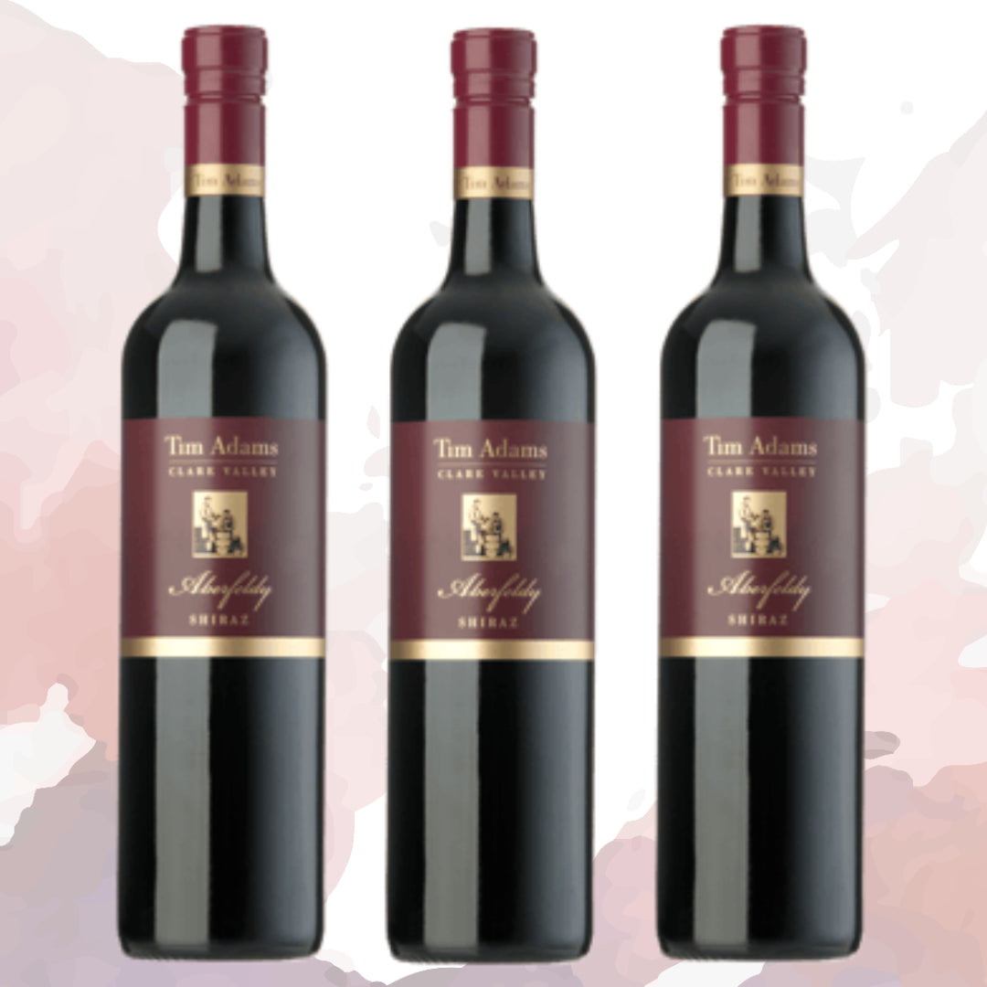 Tim Adams Aberfeldy Shiraz 3 Bottle Vertical 2014 & 2015